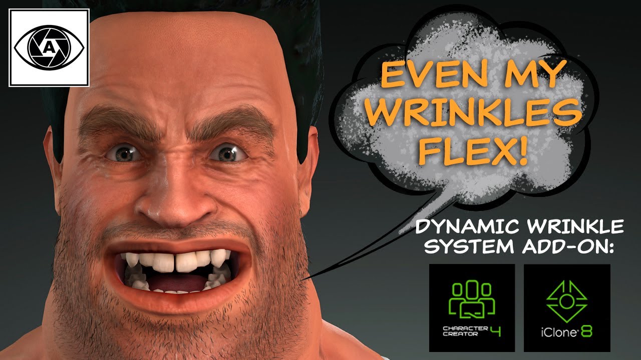 Dynamic Wrinkles to enhance your 3D Animation! (Reallusion iClone 8 & Character Creator 4 Update)