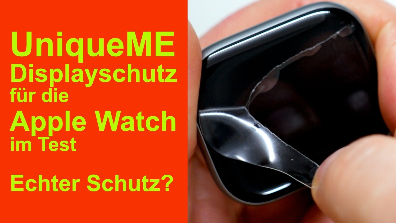 Apple Watch zerkratzt? Hilft UniquerMe Displayschutz?