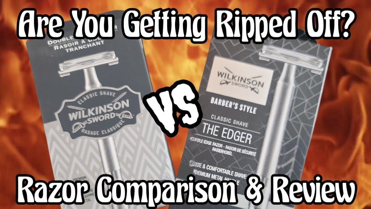 Сравнение и обзор безопасных бритв Wilkinson Sword. С добавлением извести от компании Stirling So...