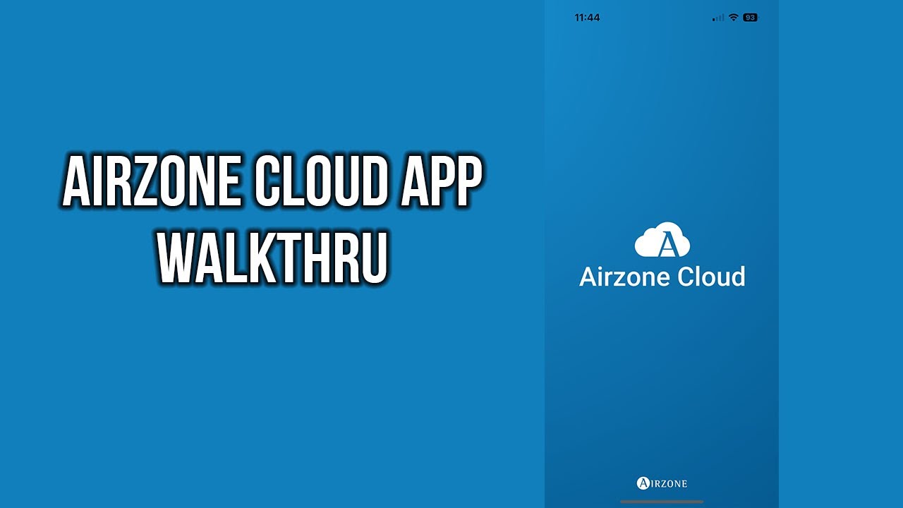 Airzone Cloud App Walkthru