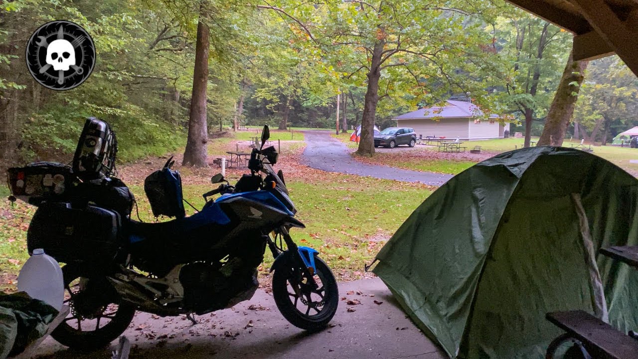Broken Down in Kentucky - Solo Motorcycle Camping