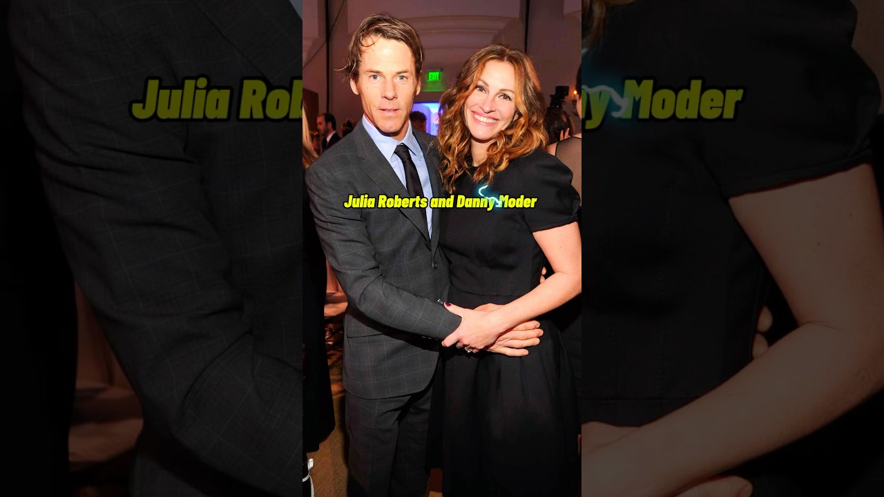 Julia Roberts and Danny Moder's beautiful family #shortvideo #couple #actor #viralvideo