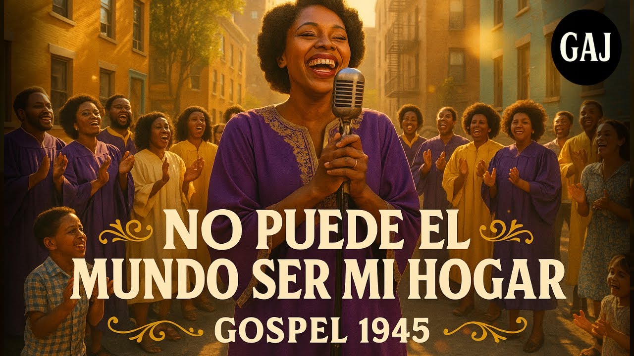 No Puede el Mundo Ser Mi Hogar – Gospel 1945 – Himno Antiguo
