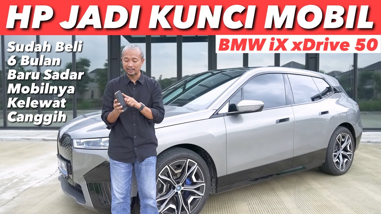 NGGAK SANGKA BMW  IX SAYA JADI SECANGGIH INI KARENA CONNECTED DRIVE