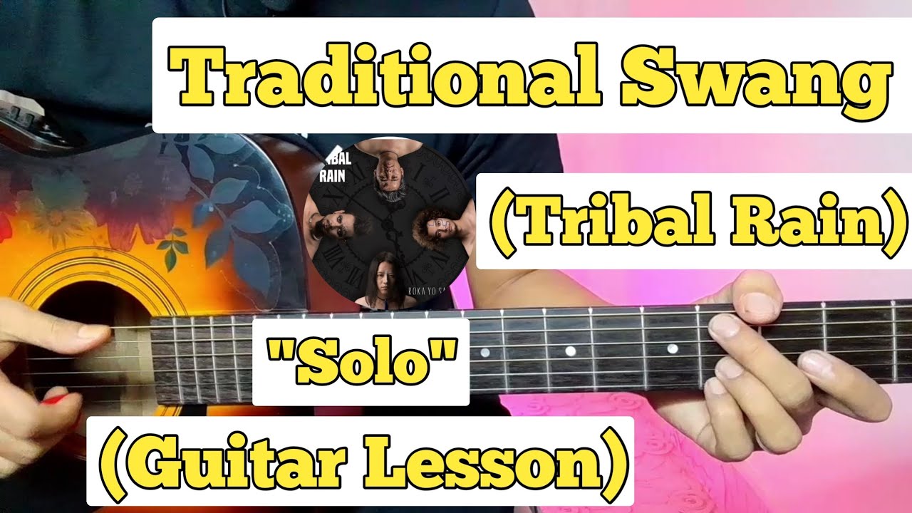 Traditional Swang - Tribal Rain | Guitar Solo Lesson | With Tab |