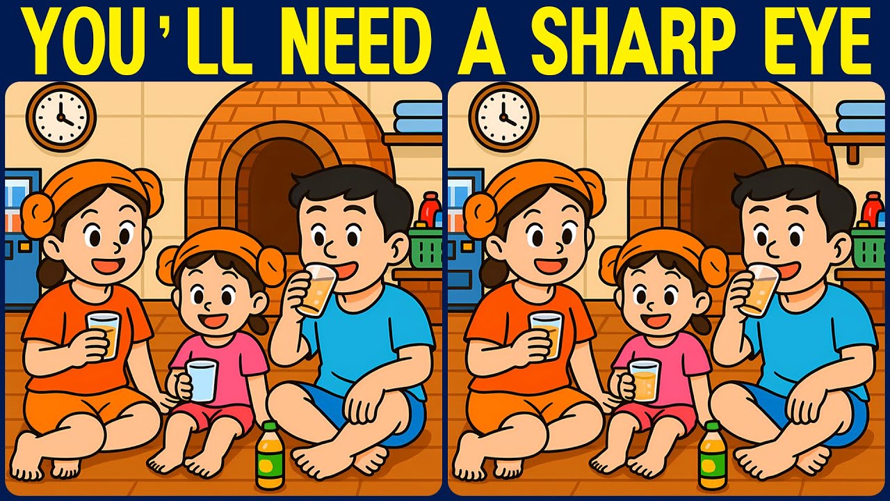 [Spot the Difference Brain Training] If you solve this puzzle, you are a genius!