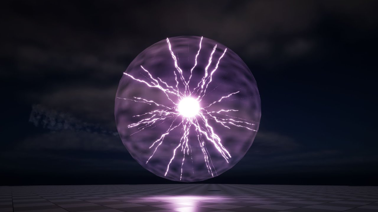Unreal Engine 5 - Niagara Plasma Globe Effect