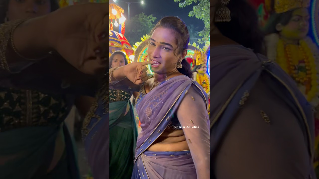 Pavani Bujji Mind blowing Tennmaar Dance 2025 | Pavani Bujji dance in congo Band #dance #shorts