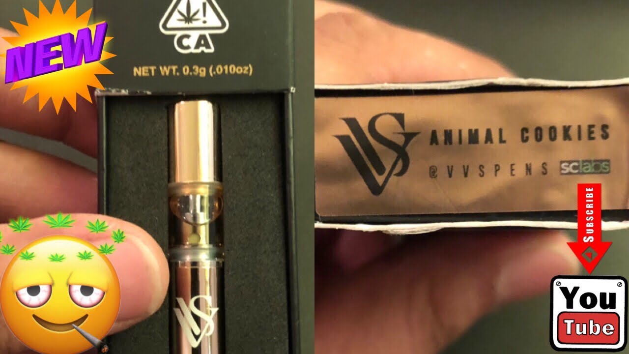 Vvs pen - Animal cookies (Review) #vvs #cartridge #dabpen #disposable #thc