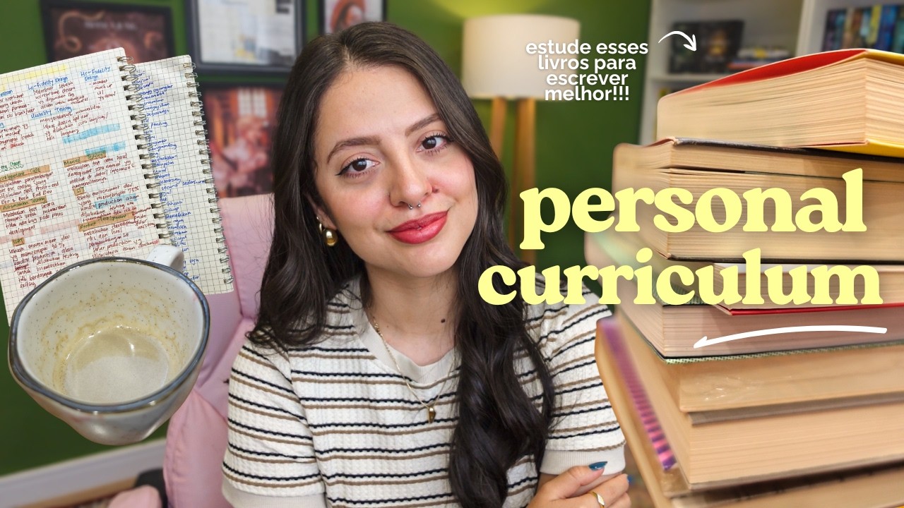 livros para quem quer estudar escrita criativa l meu personal curriculum ✨