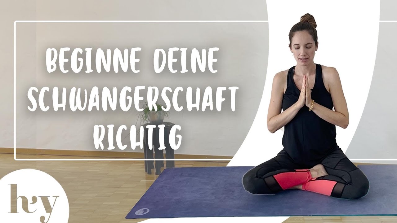 16 Minuten Yoga fürs 1. Trimester | Schwangerschaftsyoga
