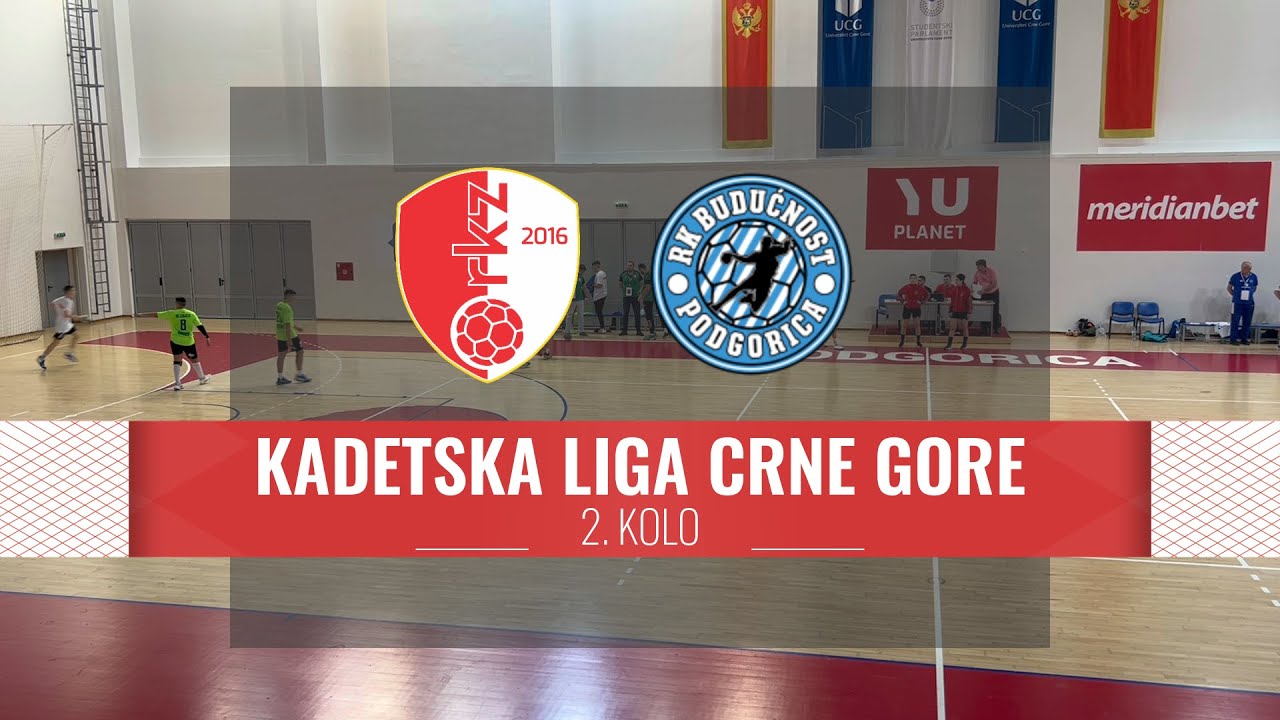 [2. kolo] RK Zabjelo – RK Budućnost 40:30 (22:15) - Kadetska liga Crne Gore 2024/25