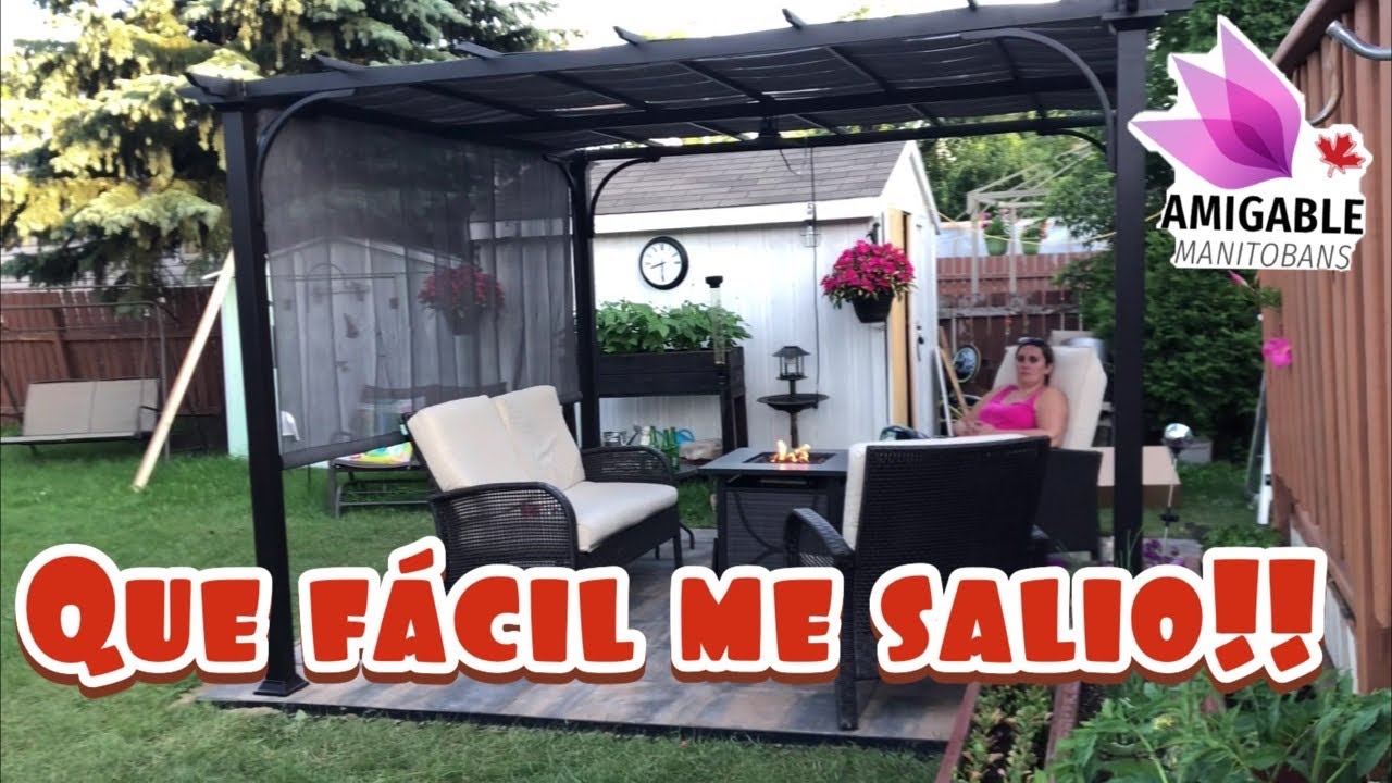 Canada, Patio completo a bajo costo y para. principiantes