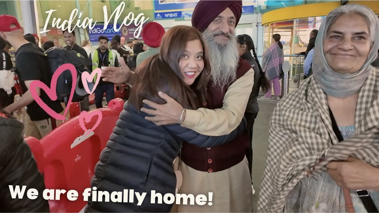 Meeting my Indian in laws after 2 years of living in Canada!
