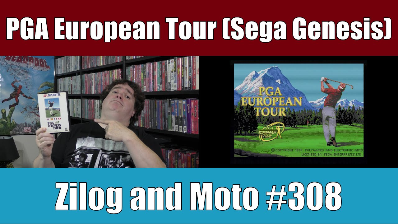 Европейский тур PGA (Sega Genesis) — Zilog and Moto #308