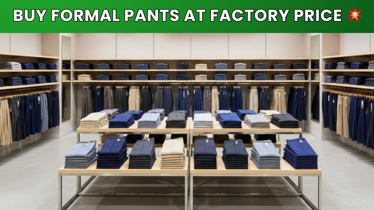 Buy Formal Pants at Factory Price 💥 | shirts Wholesale Market Delhi | jeans manufacturer Delhi