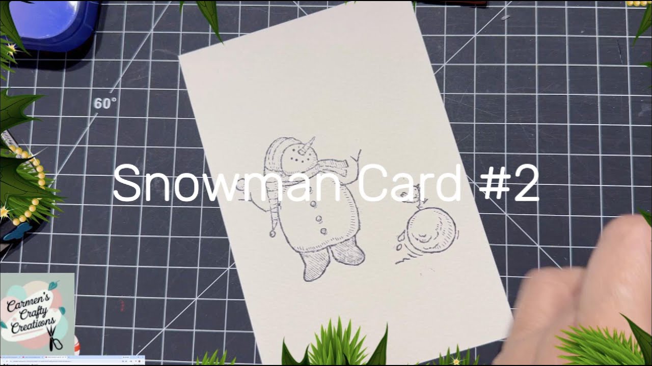 Snowman Card #2