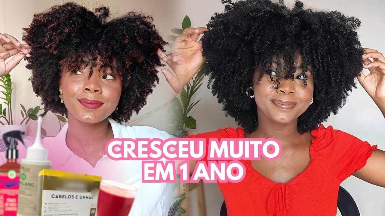 Tudo que eu fiz para meu cabelo crescer em 1 ano | Projeto Rapunzel 2025 EP1