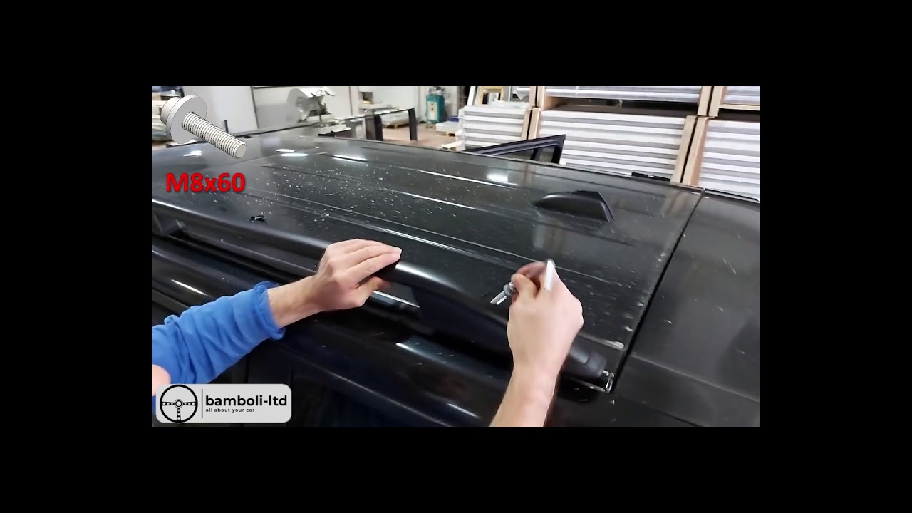 How to install Range Rover Vogue roof rail