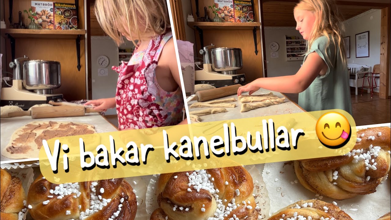 • Vi bakar kanelbullar 👩🏼‍🍳