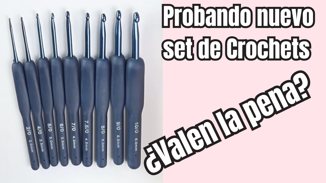 🧶 Mira este nuevo set Básico de Crochets que acabo de probar ¿vale la pena? Te dejo mi opinión