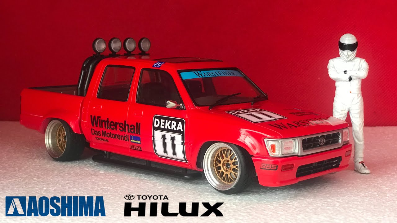 Aoshima 1/24 Toyota Hilux Pick Up Double Cabin