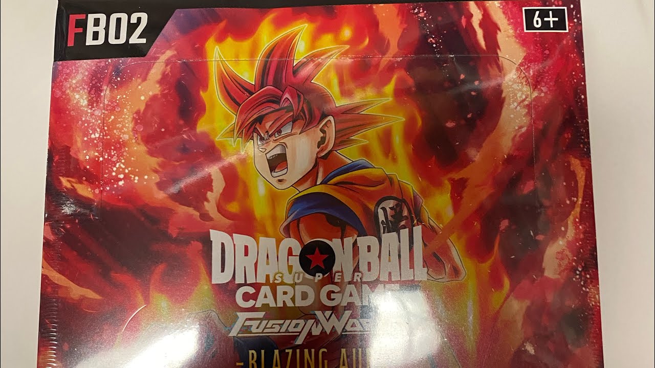 Dragon Ball Super Fusion World Blazing Aura FB-02 Booster Box Opening/Unboxing