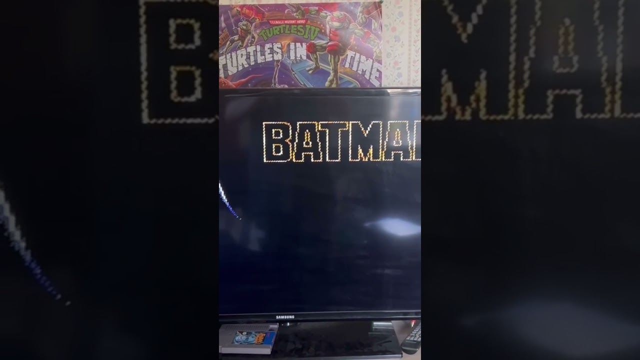 Nintendo Classics Batman! #batman #nintendo #nes #videogames #retrogaming #retro #fun #comics #gems
