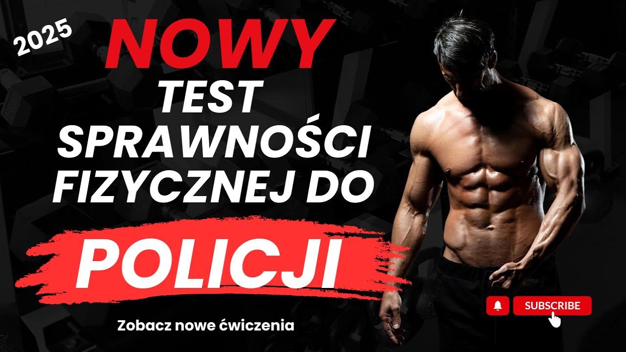 Nowość! Test sprawności fizycznej do Policji w 2025 roku! TSF. Zmiany, trudności i jak zdać?