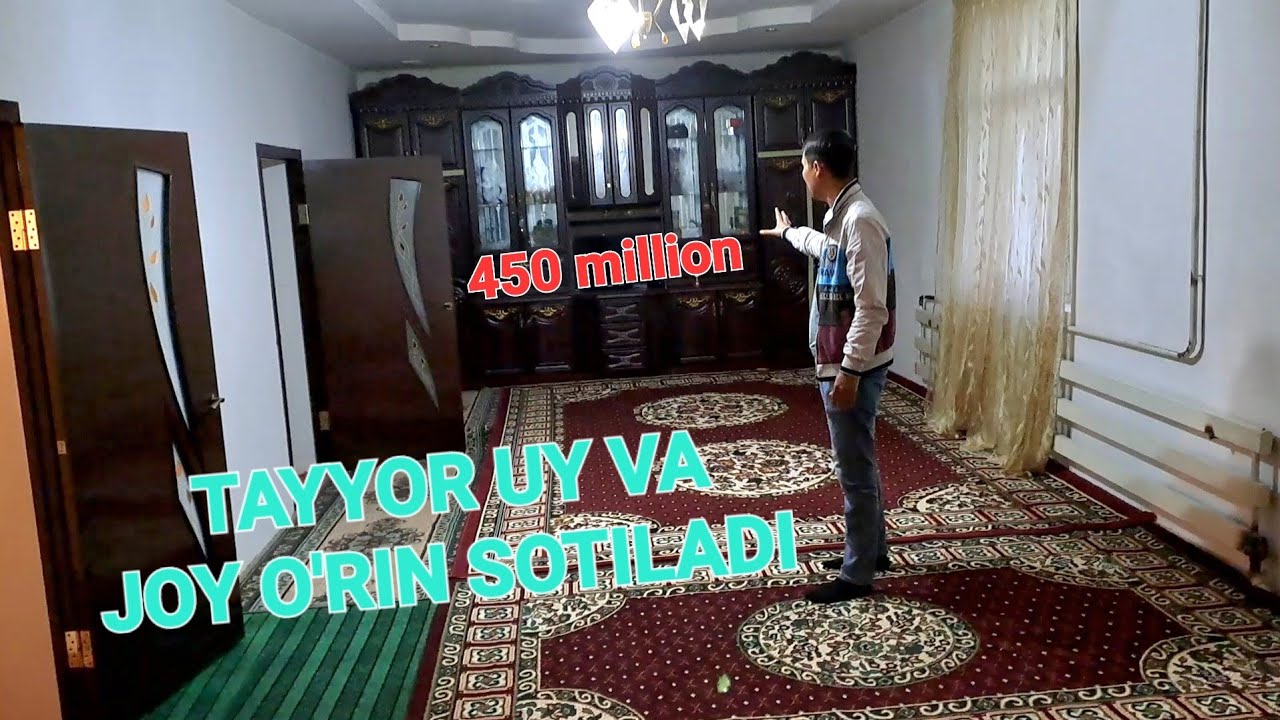 TAYYOR HOVLI JOY VA 1200 m/k  JOY O'RIN SOTILADI