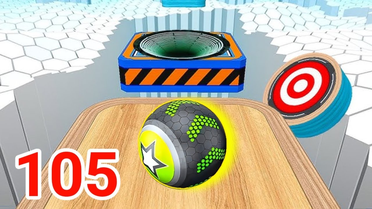Going Balls, SpeedRun, Going Balls Portal Run Gameplay Level 105