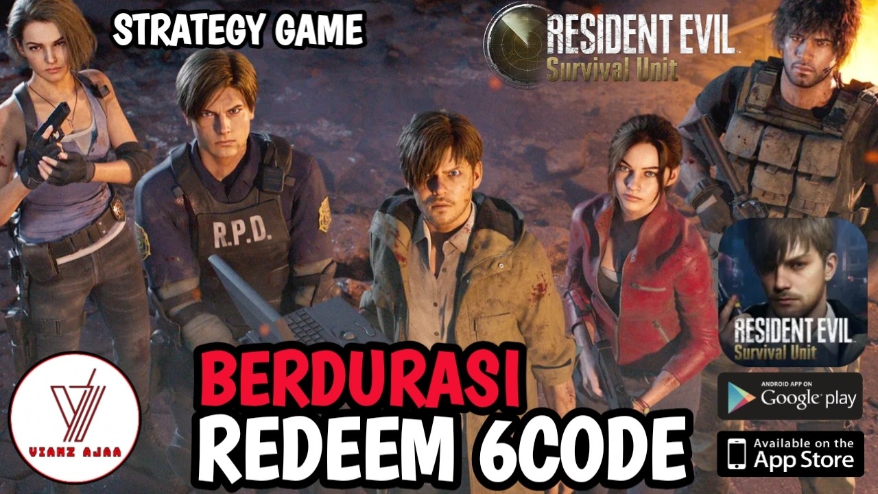 Redeem 6Code Dapat Bahannya Banyak - Resident Evil Survival-Unit