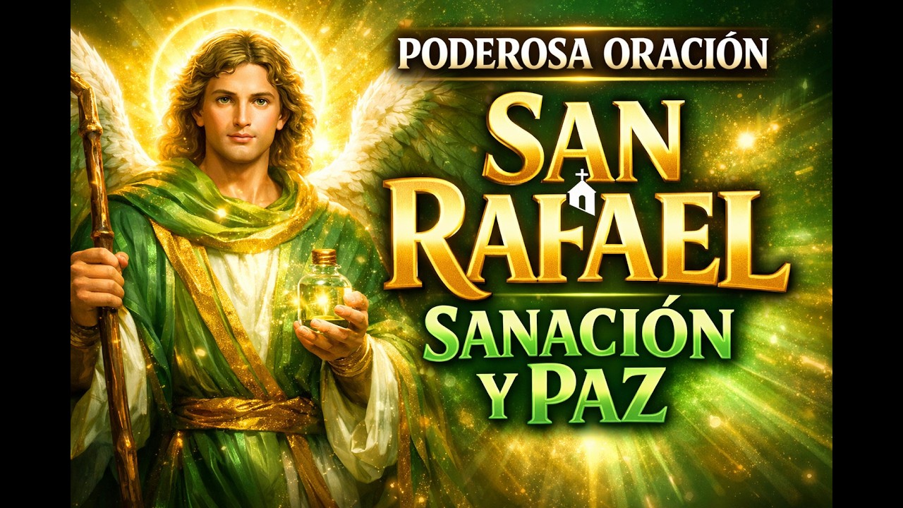 ORACIÓN PROFUNDA AL ARCÁNGEL SAN RAFAEL PARA PEDIR SANACIÓN, FORTALEZA Y PAZ INTERIOR