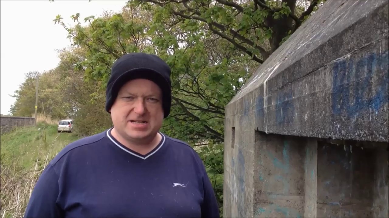 Downholland Brook WW2 pillbox near Formby in Merseyside