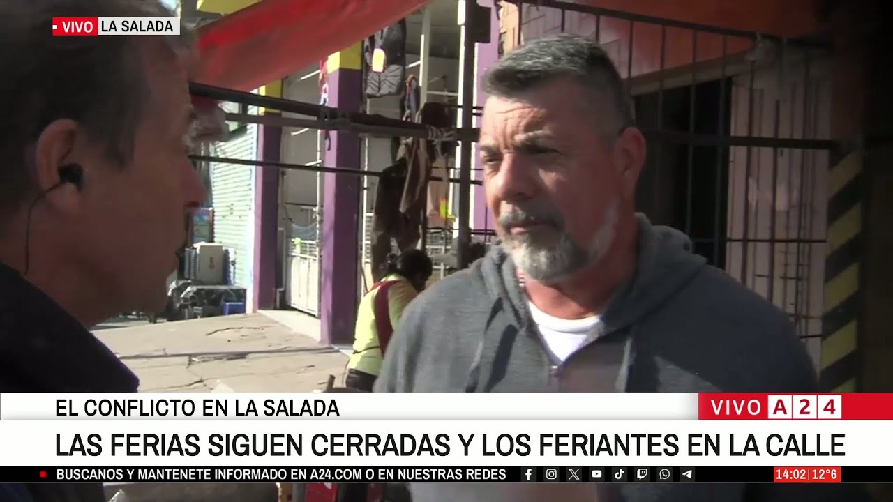 🔴 FERIANTES DE LA SALADA EN CRISIS: LA DECISIÓN AFECTA A MILES