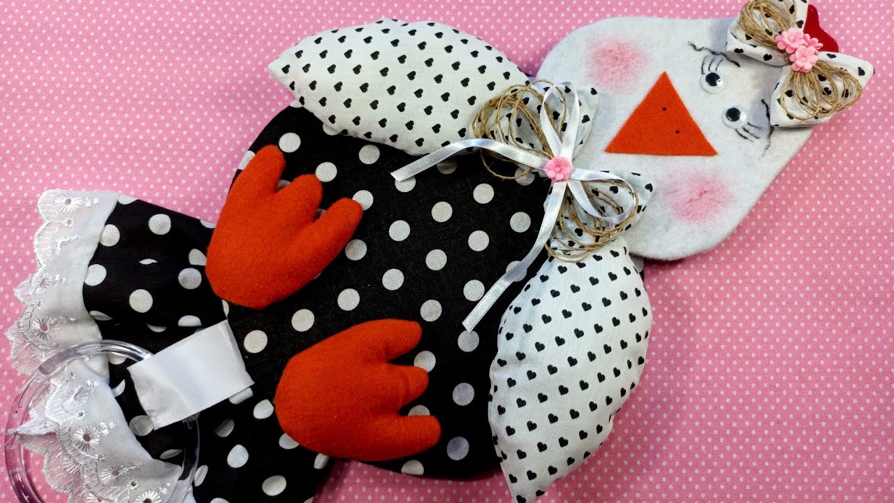 Faça você mesmo essa linda galinha porta pano de prato