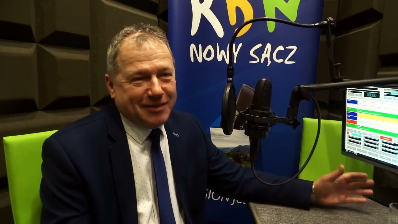 Jerzy Wałęga, wójt gminy Moszczenica. Słowo za słowo w RDN Nowy Sącz (20.02.2026)