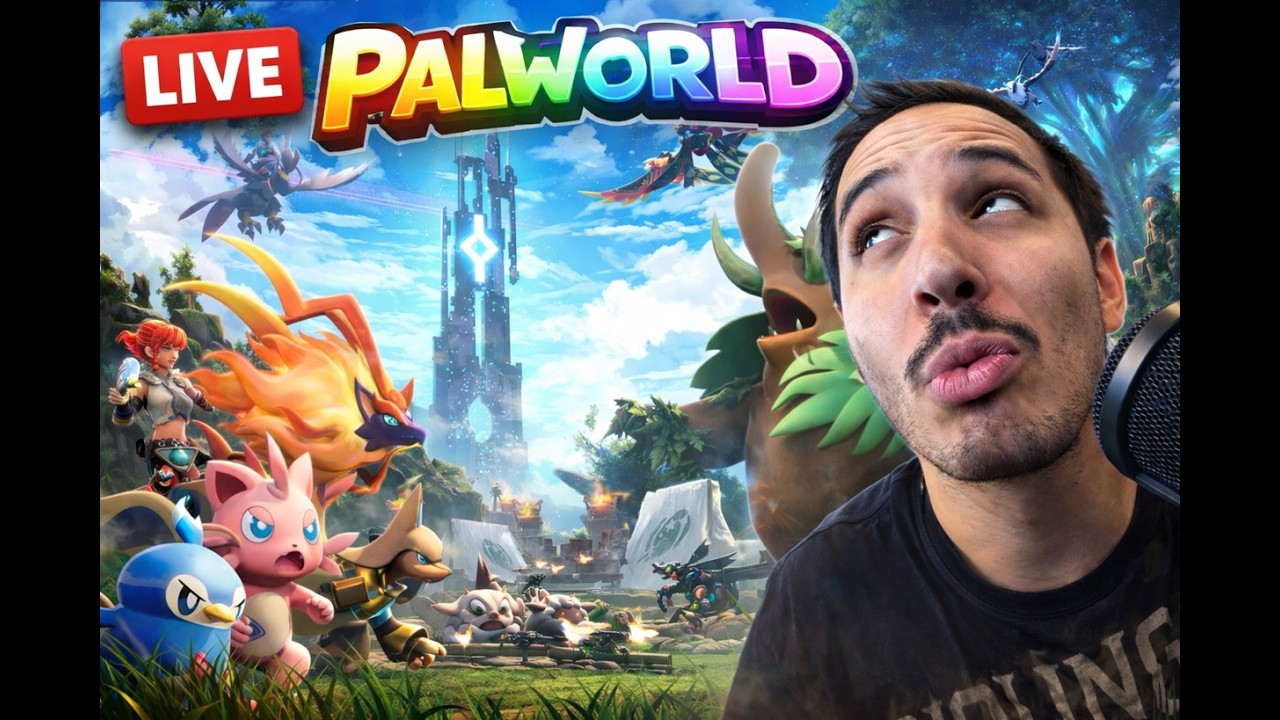 Palworld LIVE – Base Building & Boss Fights