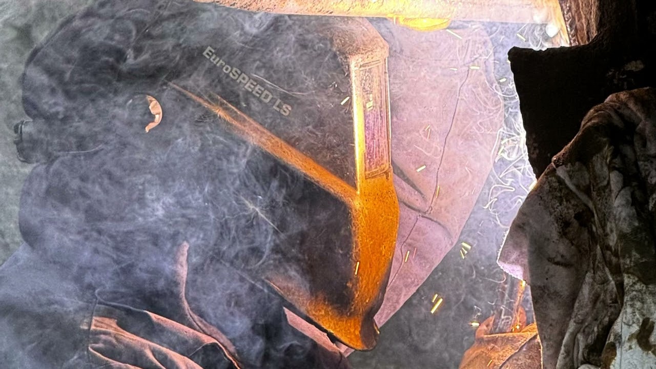 Welding and prop shaft repair starts in the shipyard
