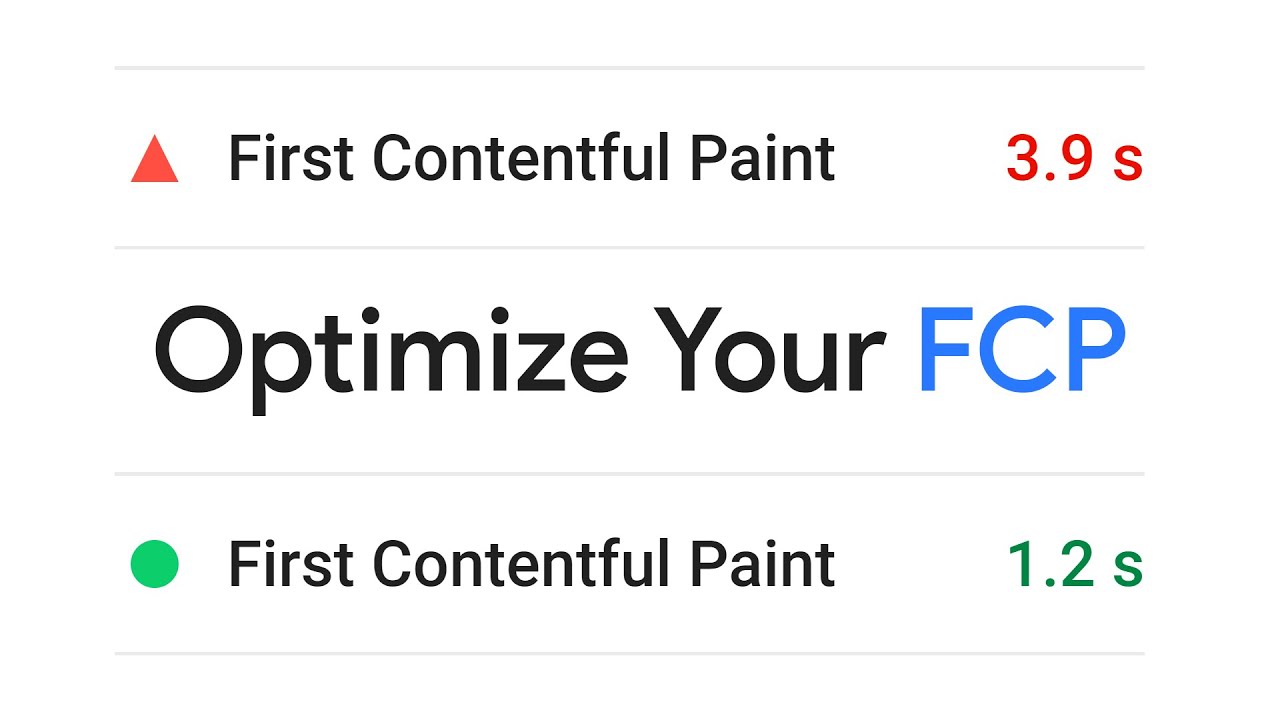 First Contentful Paint (FCP): что это такое и как оптимизировать свой сайт под него