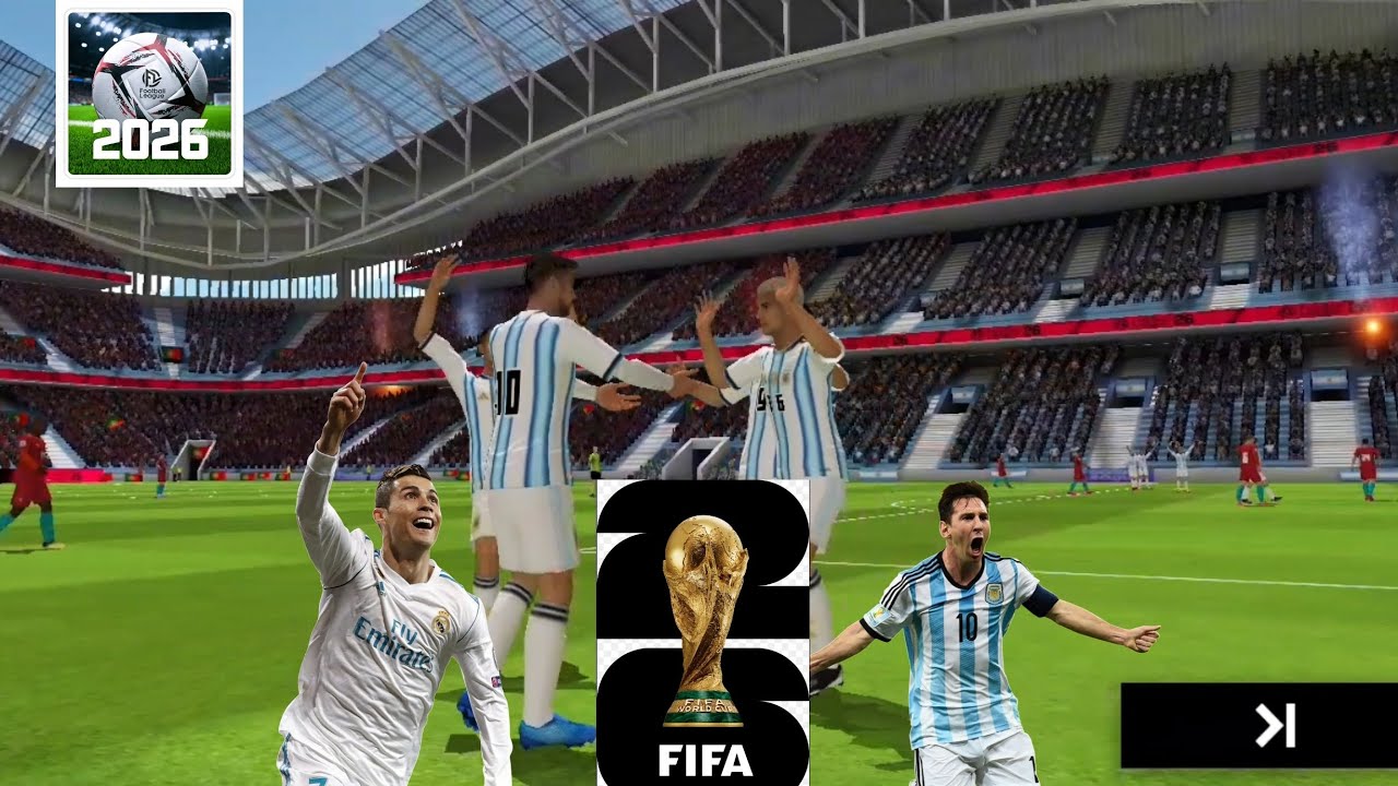 Argentina vs Portugal. World cup moment 