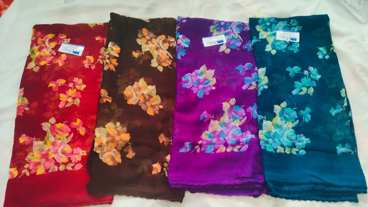 🥳 beautiful saree🥳 Chiffon🥻✨ Affordable prices👏