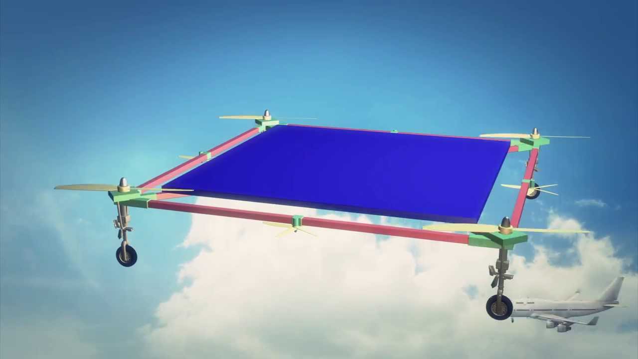 UK company plans to build flying power plants using drones
