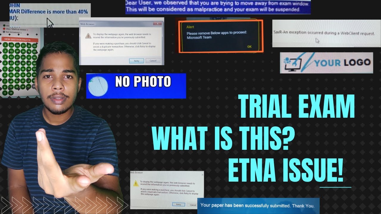 Trial exam Issues,Reasons,Solution||Bput trial exam||Bput even sem online exam🔥