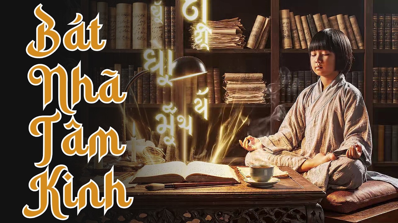 Bát Nhã Tâm Kinh Nhạc Thiền | Ai Đang Khổ, Nghe Ngay! Ngủ Ngon, Vận May Đến 🙏✨