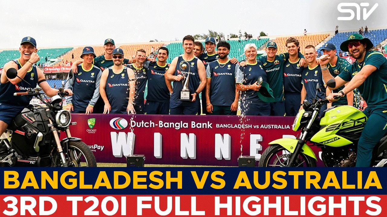 Bangladesh vs Australia | Best Moments From 3rd T20I 2026 | Chattogram 🔥| M9K1K