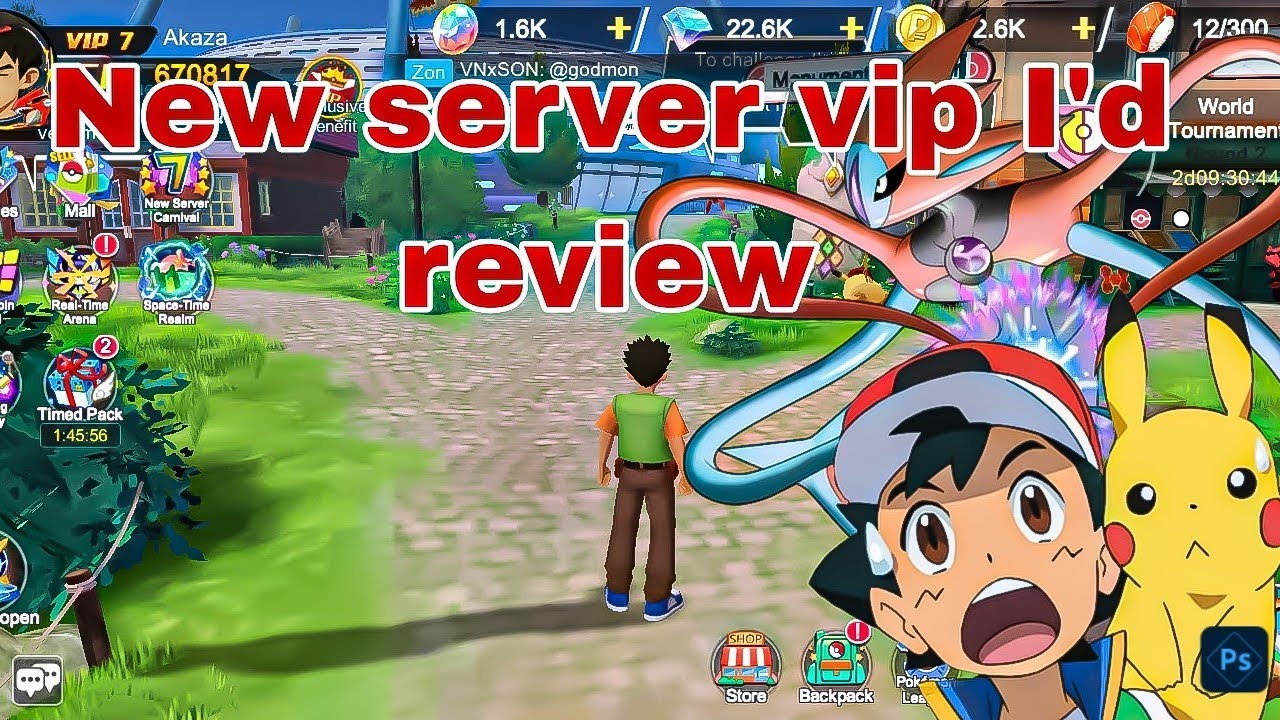 New server vip I'd review in master legend🤩🤩🤩