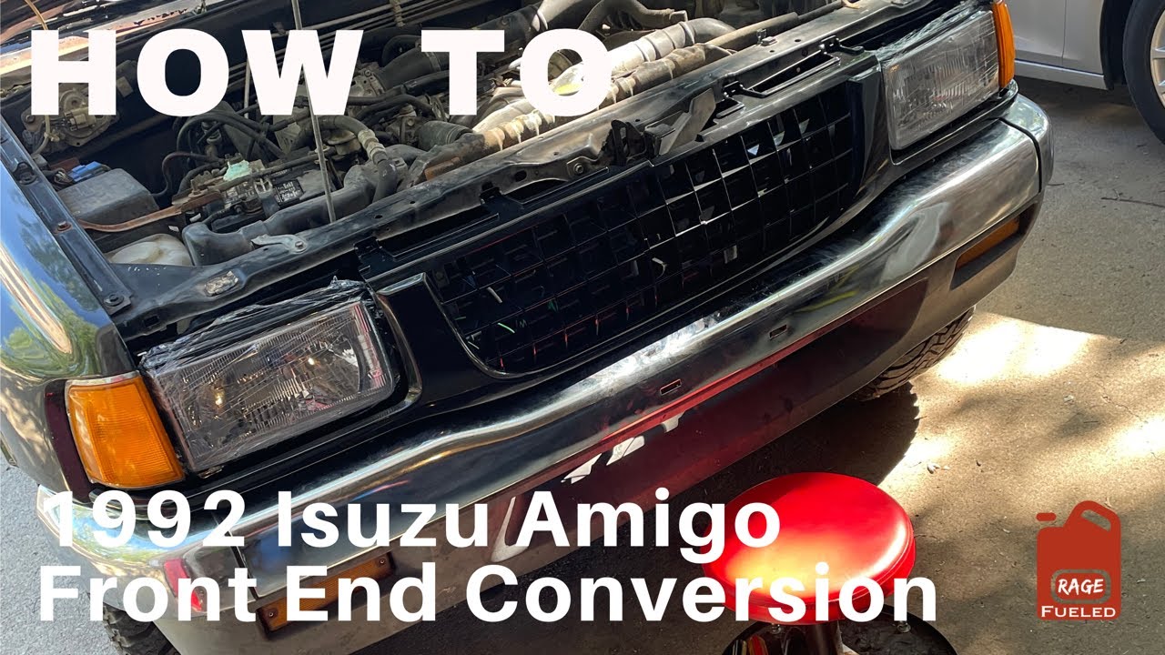 How To - 1992 Isuzu Amigo Front End Conversion