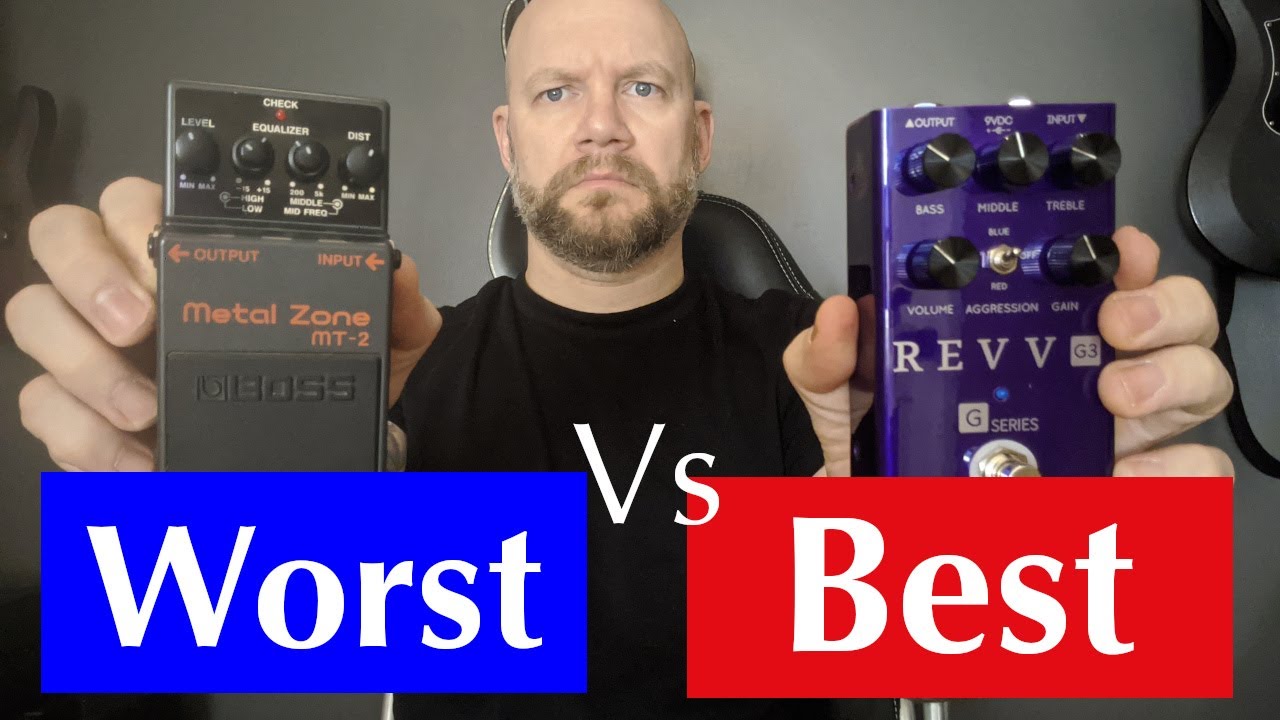 Metal Distortion Pedals - Best Vs Worst - Metal Zone Revv G3
