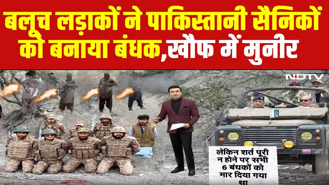 LIVE | BLA On Pakistan: बलूच लड़ाकों के पास पाकिस्तानी सेना के सैनिक बंधक | Breaking News